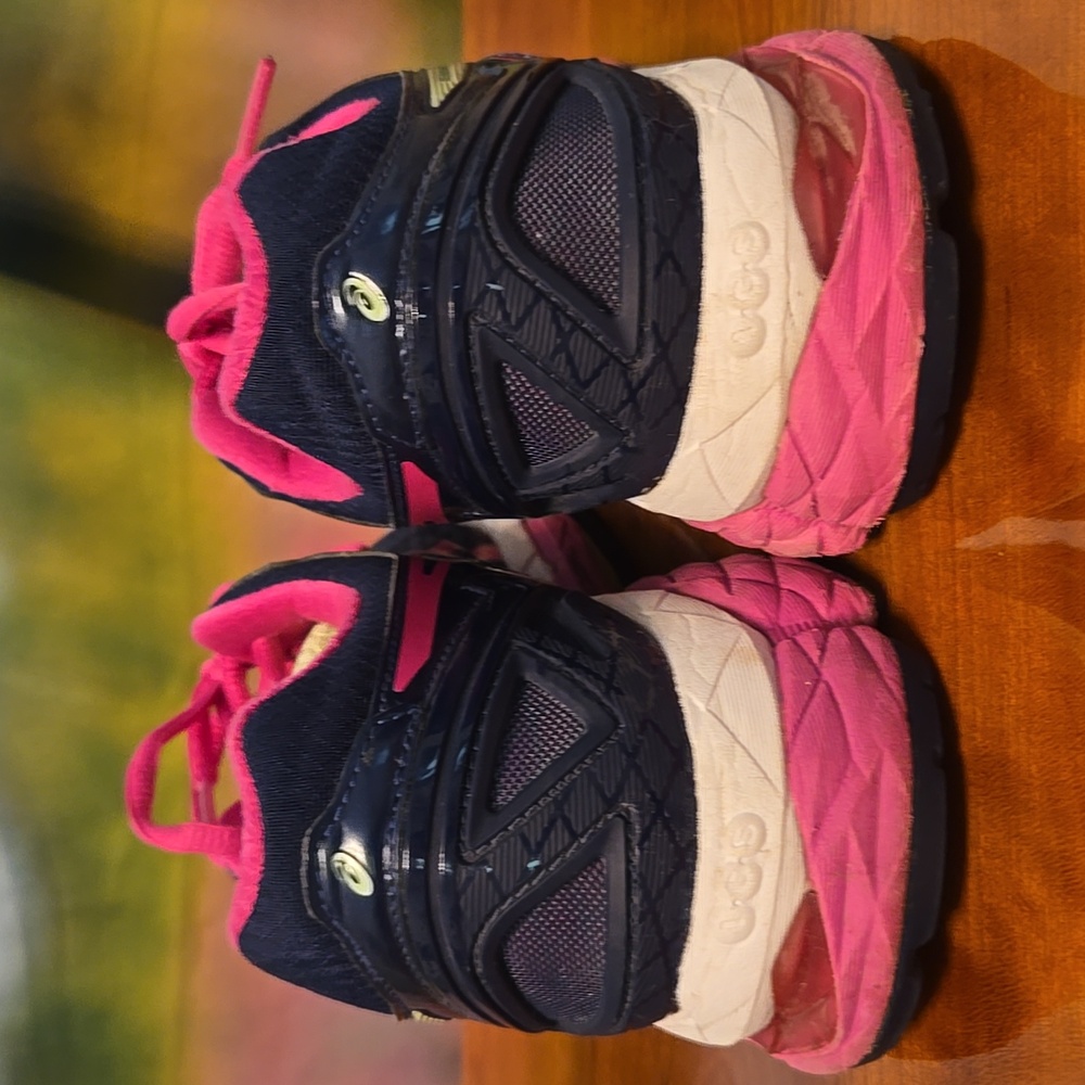 ASICS Gel Keyano 22 FluidRide Navy/Pink Women's Running Shoes - T-597N Size 8 - Picture 5 of 11